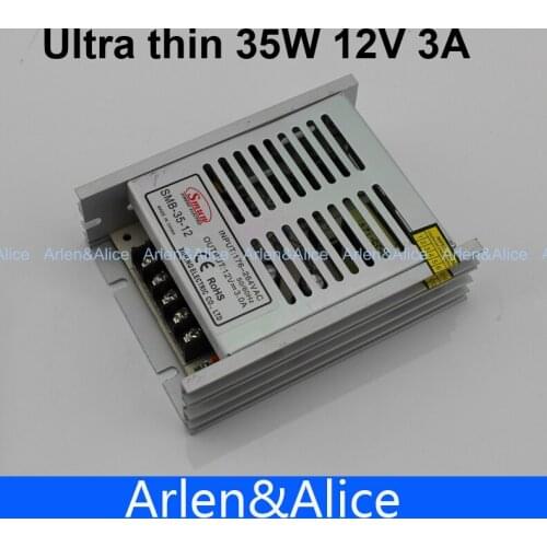 35W 12V Ultra thin Single Output Switching power supply for LED Strip light
