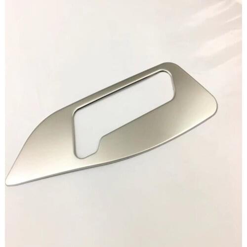 For Hyundai ix35 2018 Car Styling 1PCS Stainless steel decorative box car seat adjustment panel