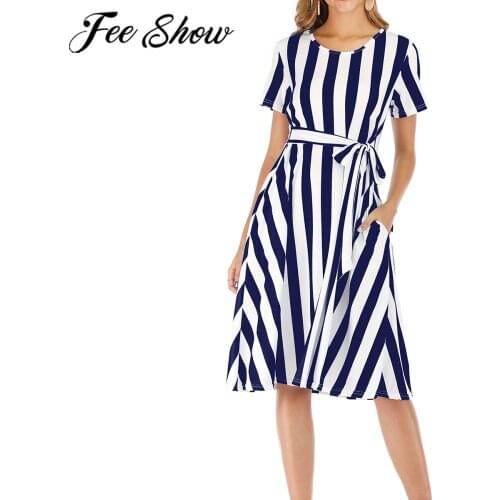 Летние платья для беременных FEESHOW China At AliExpress