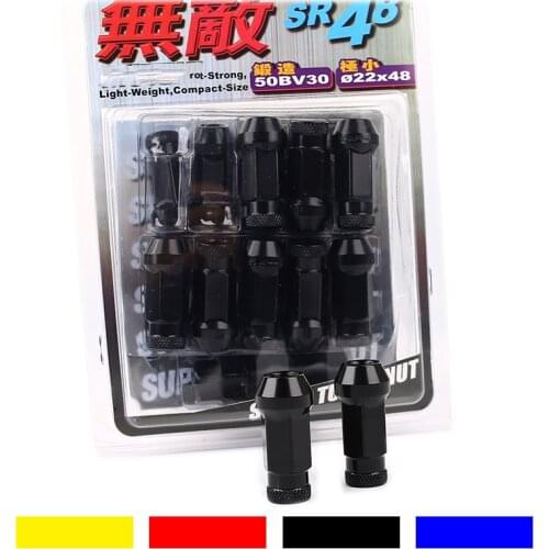 Racing Car Wheel Rims Lug Nuts Tuner Nuts