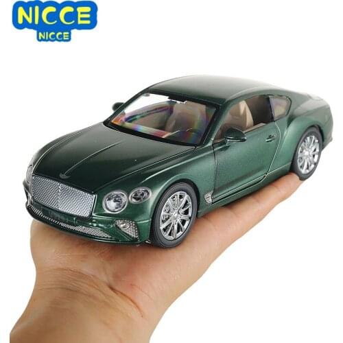 Nicce 1:24 Diecast Car Simulation Bent Luxury Model (M929J-6) 4 Openable Doors Nice Painting W/Lights And Sound Function