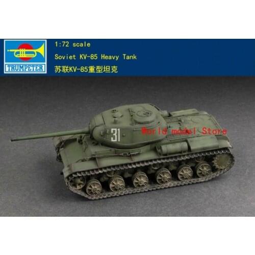 Trumpeter 07127 1/72 Soviet KV-85 Heavy Tank Plastic Model Building Kit