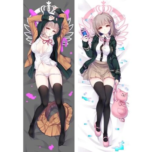 Anime Danganronpa Pillow Covers Dakimakura Case Nanami ChiaKi Asahina Aoi 3D Double-sided Bedding Hugging Body Pillowcase Gifts