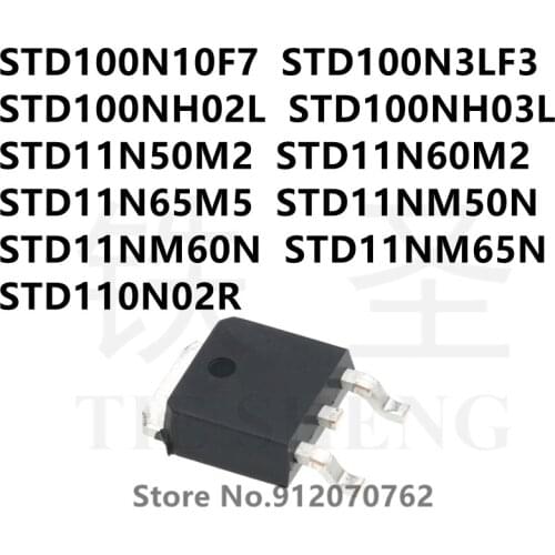STD100N10F7 STD100N3LF3 STD100NH02L STD100NH03L STD11N50M2 STD11N60M2 STD11N65M5 STD11NM50N STD11NM60N STD11NM65N STD110N02R