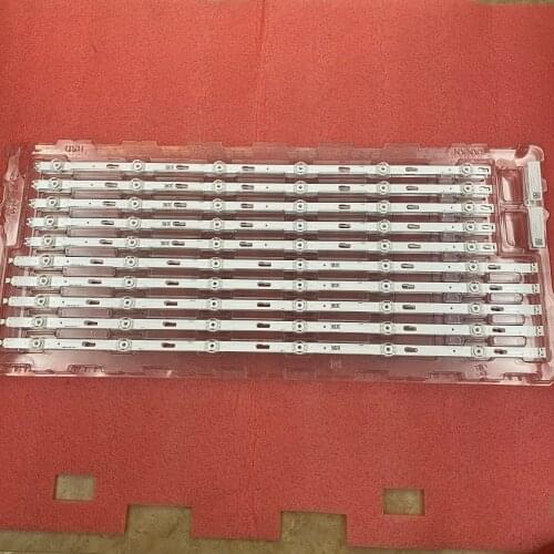 10pcs/set LED backlight For Samsung UN65TU8200 UE65TU7105K UN65TU8000 UE65TU8000 UE65TU7000 BN96-50313A 50314A SVC650AG6_R L