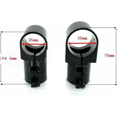 D25MM to 25MM 30MM Tee Joint Fixture Tripod Carbon Tube Connector for Agriculture Drone