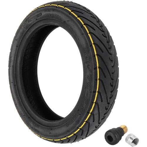 10 Inch 60/70-6.5 Vacuum Scooter Tire for ninebot MAX G30/G30D/G30LP Electric Scooter Vacuum Wheel with Air Nozzle scooter parts
