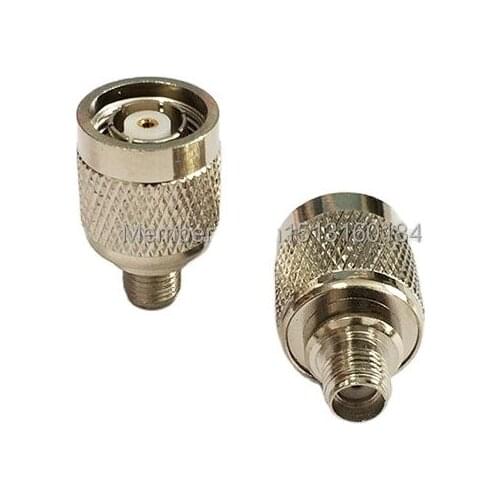 1pc RP-TNC Male Plug to SMA Female Jack RF Coax Modem Convertor Connector Straight Nickelplated NEW wholesale