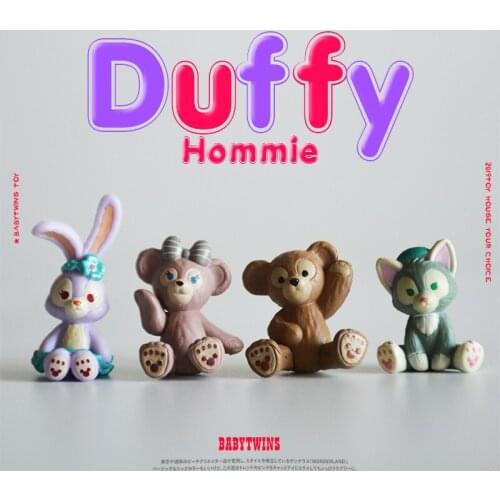 12piece/lot 3cm Duffy ShellieMay StellaLou very small collection figures toys duffy bear figure toys