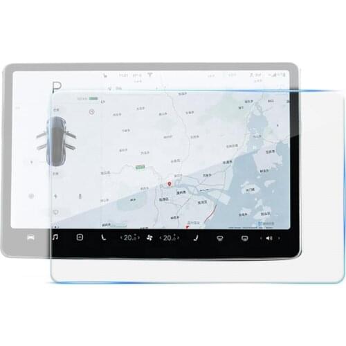 15In Model3 Car Screen Tempered Glass Protector Film for Tesla Model 3 Accessories Navigator Display HD/Blu-ray/Matte Film