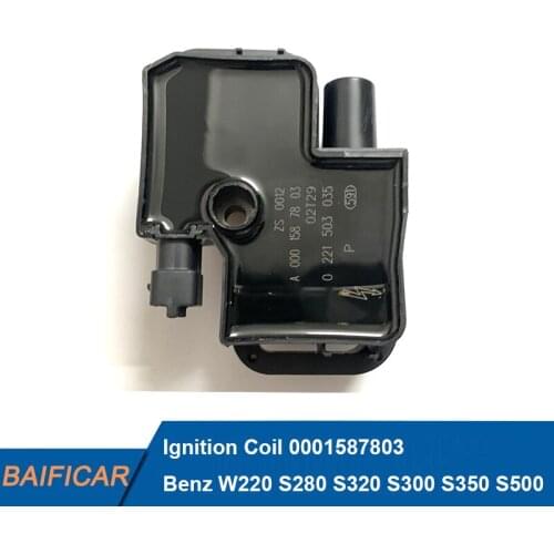 Baificar Brand New Ignition Coil # 0001587803 For Mercedes-Benz C CL CLK S Class W220 S280 S320 S300 S350 S500 S600