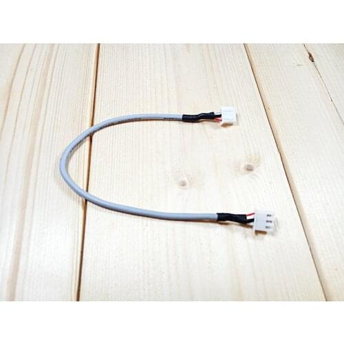 Free shipping 5pc/lot XH2.54 3p with 28awg Shielded wire double side head 2.54mm pitch connector with Shielded line 0.1M