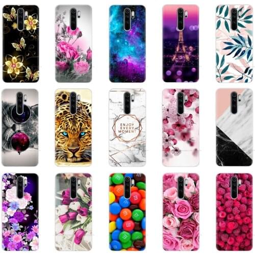 Phone Case For Xiaomi Redmi Note 8 Pro Case Cover Luxury Soft TPU Frame Shockproof Back Case for Redmi Note 8 8Pro Cover Coque