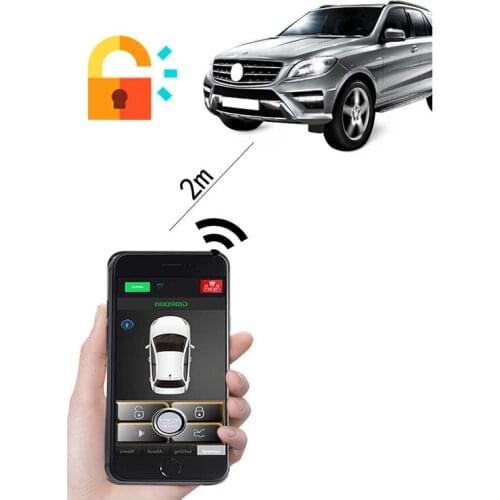 For Bmw Car Alarm System Auto Remote Central Kit Door Lock Smart Key APP Keyless Entry The Remote Control To Open Trunk Lids