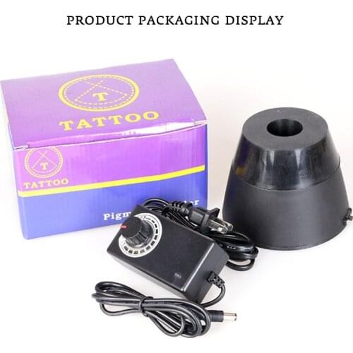 1Set Electric Tattoo Pigment Ink Mix Color Shaking Ink Permanent Liquid Bottle Shaker