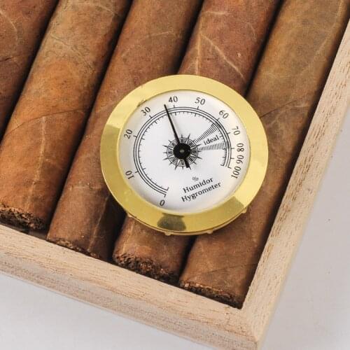 Cigar Hygrometer High-precision Household Inlaid Mechanical Hygrometer For Cigar Box, Piano Box, Guitar ,baby Room