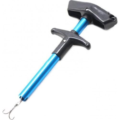 Stainless Steel Hook Head Is Sturdy And Durable 17cm S Size T Shaped Portable Fish Hook Extractor Remover Fishing Accessories