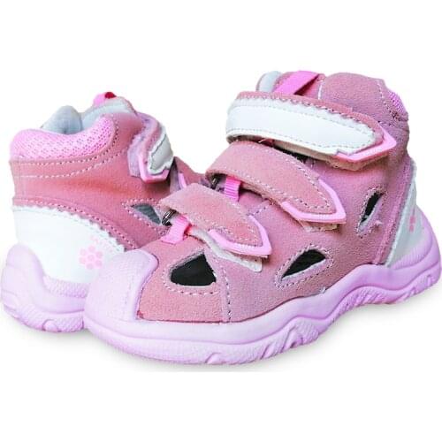 NEW 1pair Kids back hard Orthopedic Shoes Children arch support summer Genuine Leather Sandals, Gir/Boy Baby Child Sandals