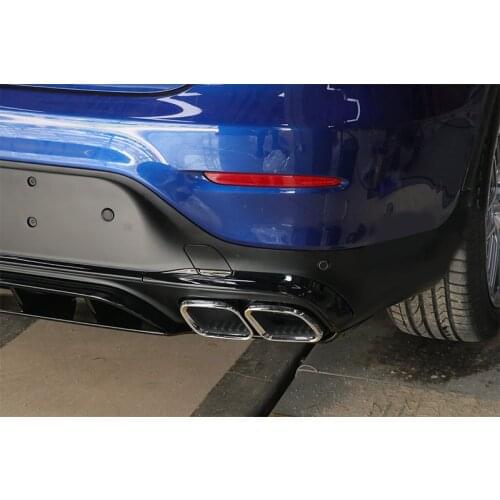 Suitable For Modification the Glc63 Amg Rear Lip and Tail Throat of Mercedes Benz Glc300l 260l Coupe Sedan