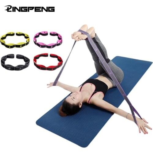Professional Gymnastics Fitness Resistance Band Yoga Rally Band Waistband Elastic Stretching Waist Leg Arm Training Band