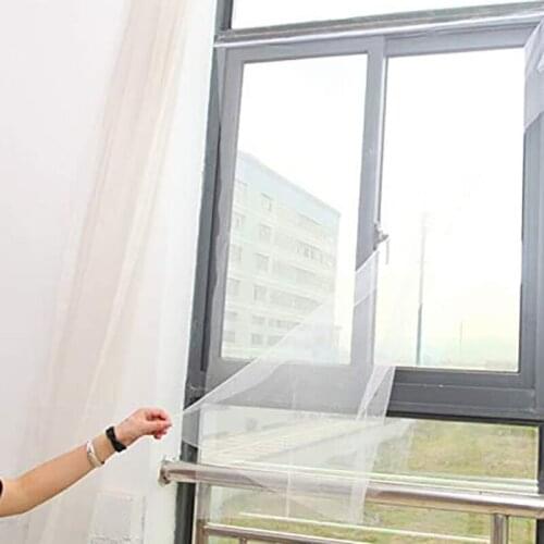 NHBR 3 Pack Mosquito Nets Window Mosquito Nets with Roll Plastic Mosquito Nets Fiber Mosquito Nets 1.5M x 1