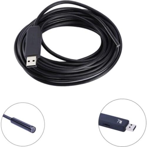 9mm USB Borescopes 1600 X 1200P 6 LEDs USB Waterproof HD Endoscope Pinhole Borescope Video Camera