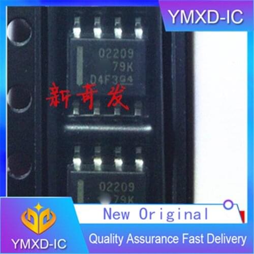 10Pcs/Lot New Original Imported Letter Printing: 02209 SMD Sop8 Operational Amplifier Chip