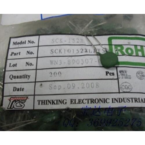 100% New and original50PCS SCK-152X thermistor