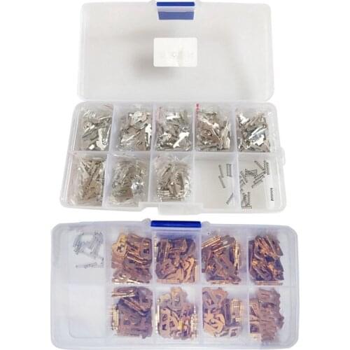 340 Pcs Car Lock Reeds for Honda HON66 Lock Plate & 200Pcs for HU100 Car Lock Repair Car Lock Reed Lock Plate