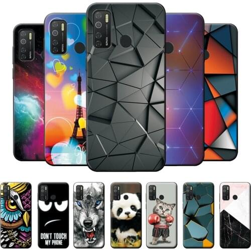 For Tecno Camon 15 Case Camon 15 Cool Fashion Protective Case For Tecno Camon 15 Case Silicone Soft TPU Phone Cover Bumper 6.6 "