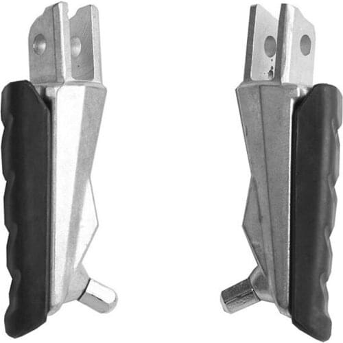 Black Front Footrests Foot Pegs Fit For-BMW F800ST 2004-2012 F800S 2004-2008 2007