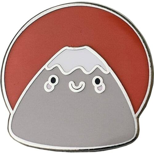 Mt Fuji Enamel Pin