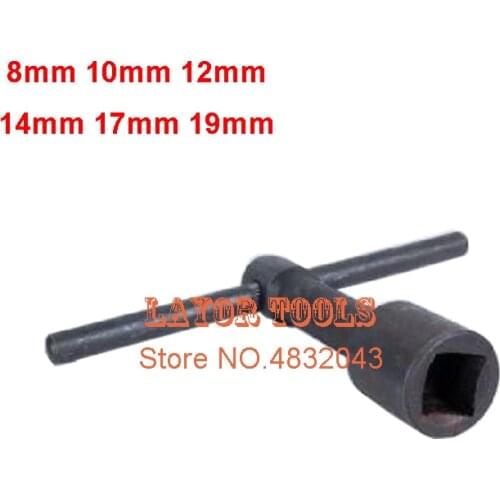 Milling Lathe Post Square Key Wrench Spanner 8 10 12 14 17 19MM