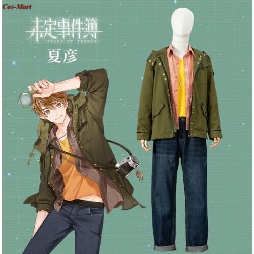 Hot Game Tears Of Themis Xia Yan Cosplay Costume Private Eye Handsome Uniform Male Activity Party Role Play Clothing S-XXL New