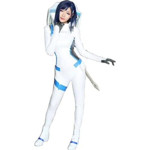 2018 Zero Two Darling in the Franxx 02 Ichigo Combat Suit Cosplay Costume Custom Made