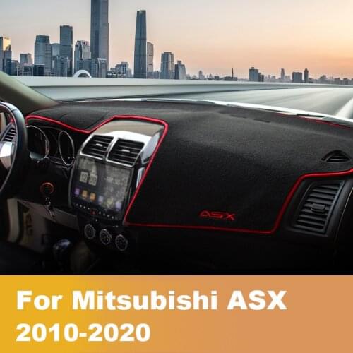 Car Dashboard Cover Dash Mat Sun Shad Pad Carpets Trim ANti-UV For Mitsubishi ASX 2010-2015 2016 2017 2018 2019 2020 Accessories
