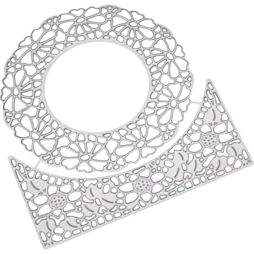 Circle Metal Cutting Dies Stencil DIY Scrapbooking Album Stamp Paper Card Embossing Craft Decor M17D