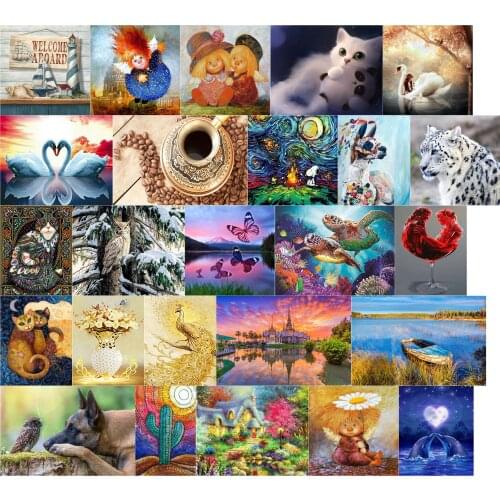 L7482 Swan cross stitch kit people 18ct 14ct UNprinting11ct count print canvas stitches embroidery DIY handmade needlework