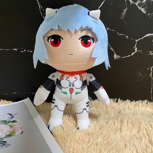 Rei Plush Toys Doll Kawaii Rei Plush Anime Stuffed Plush Toys Christmas Birthday Gift For Kids 20CM