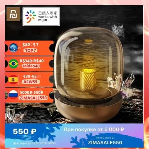 Xiaomi MIDIAN Music Atmosphere Light Wireless Bluetooth Speaker APP Timming No-Blue Light Bedside Lamp Night Light Work With APP