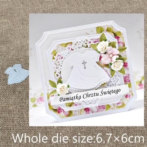 New Design Craft Metal Cutting Die cut dies Cross skirt clothes decoration scrapbook Album Paper Card Craft Embossing die cuts