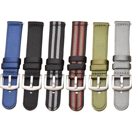 For Samsung Gear S3 Frontier/Classic Watch Band 22MM Fashion Colorful Sports Nylon Woven Classic Strap For Galaxy 46mm