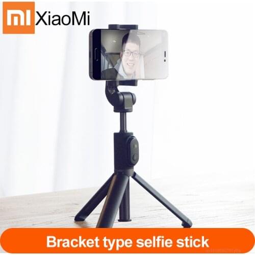 Xiaomi MIJIA Handheld Mini Foldable Tripod 2 in 1 Monopod Selfie Stick Bluetooth Wireless Remote Shutter for Iphone & Android