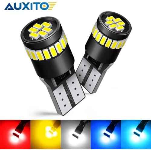 2PCS T10 W5W LED Bulb Canbus 168 194 License Plate Light For Audi A3 A6 A4L A7 A8 Q3 Q5 Q7 TT S3 S4 S5 S6 S7 S8 RS3 RS4 RS5 RS6