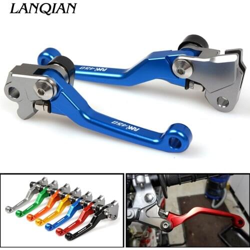Brakes Clutch Handle For SUZUKI RMZ450 2005 - 2016 RMZ 450 Motocross CNC Pivot Brake Clutch Levers Dirt Bike