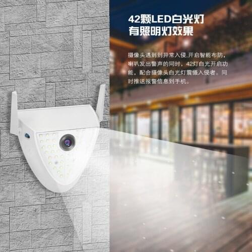2MP 1080P Outdoor Water-proof CourtYard Lamp Camera Day Night Full Color Home Security IP Camera