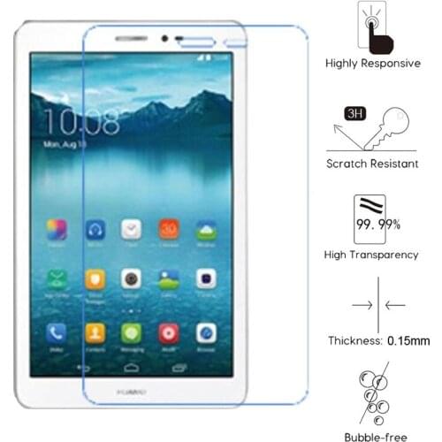 3PCS High Quality HD Clear Tablet Film For Huawei MediaPad T1 8.0 T1-823L T1-821L 8 Inch Anti-shock PET Screen Protector Film