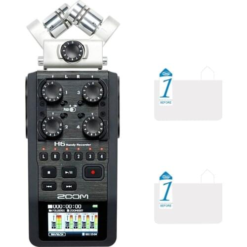 2x LCD Screen Protector Flexible Protection Film for Zoom H6 Handy Recorder