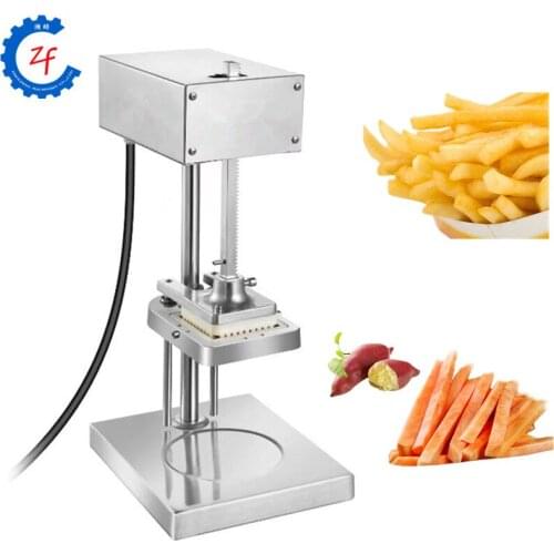 3 blades electric french fry cutter machine stainless steel cutting potato chips carrot strip maker fruit vegetable chopper