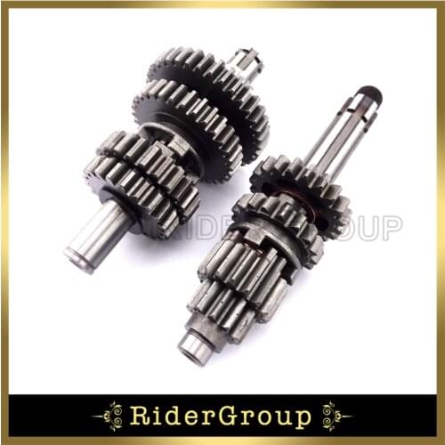 Chinese YX140 YX150 YX160 Transmission Gear Box Main Counter Shaft For YX 140cc 150cc 160cc Engine Pit Dirt Bike Motocross